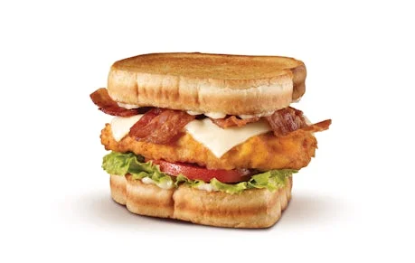Hand-Breaded Bacon Swiss Chicken Sandwich