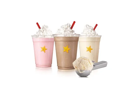 Hand-Scooped Ice Cream Shake