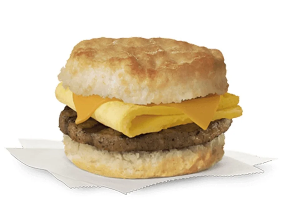 Sausage Egg and Cheese Biscuit