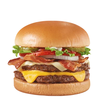 Bacon Cheese Deluxe Burger - Double