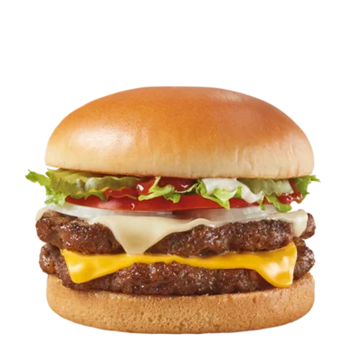 Cheese Deluxe Burger - Double