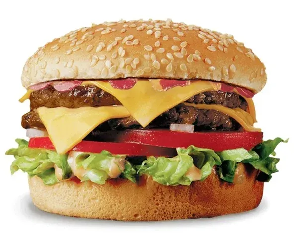 Bacon Double Del Cheeseburger