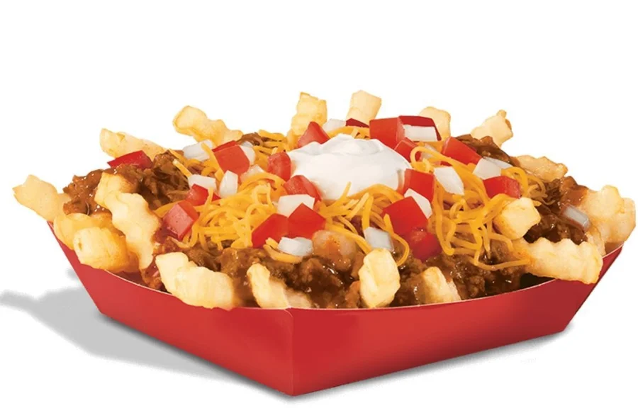 Deluxe Chili Cheddar Fries