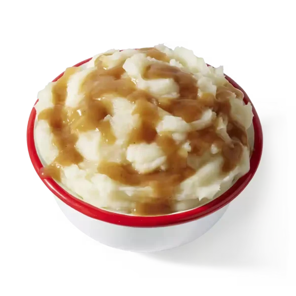 Mashed Potatoes With Gravy