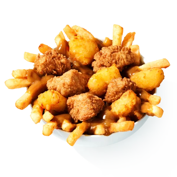 Matty's Cheesy Nuggy Gravy Bowl