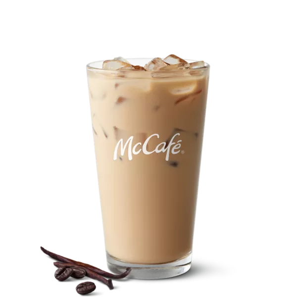 Iced French Vanilla Latte (Medium)
