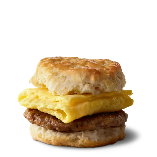 Sausage Biscuit with Egg
