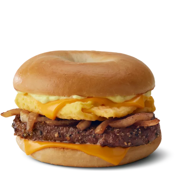 Steak, Egg & Cheese Bagel