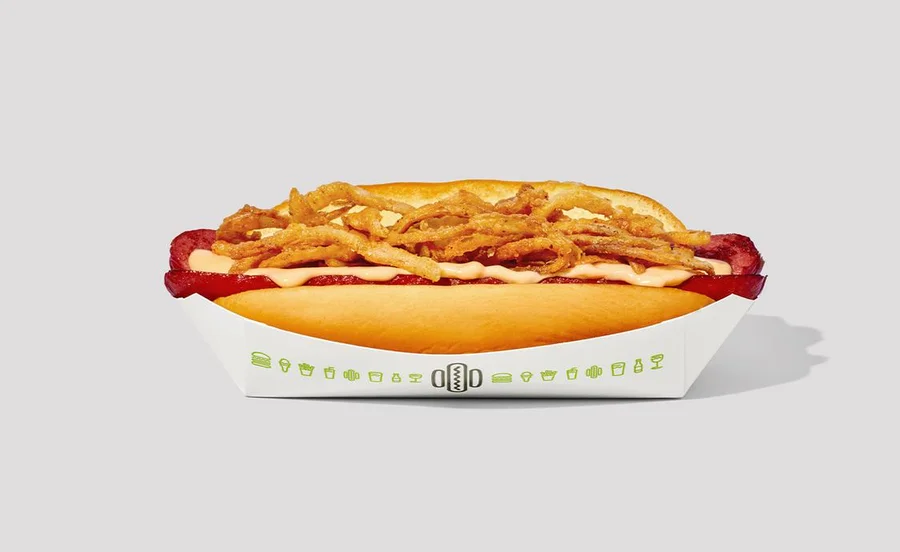 Crispy Onion Cheese Dog