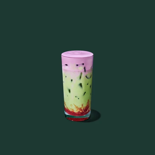 Iced Double Berry Matcha