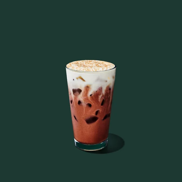 Iced Dubai Chocolate Mocha