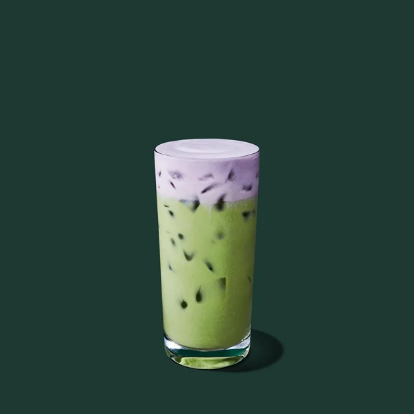 Iced Lavender Cream Matcha