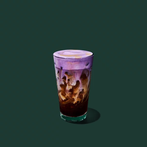 Iced Ube Coconut Cream Shaken Espresso