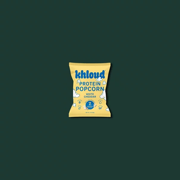 Khloud™ White Cheddar Protein Popcorn