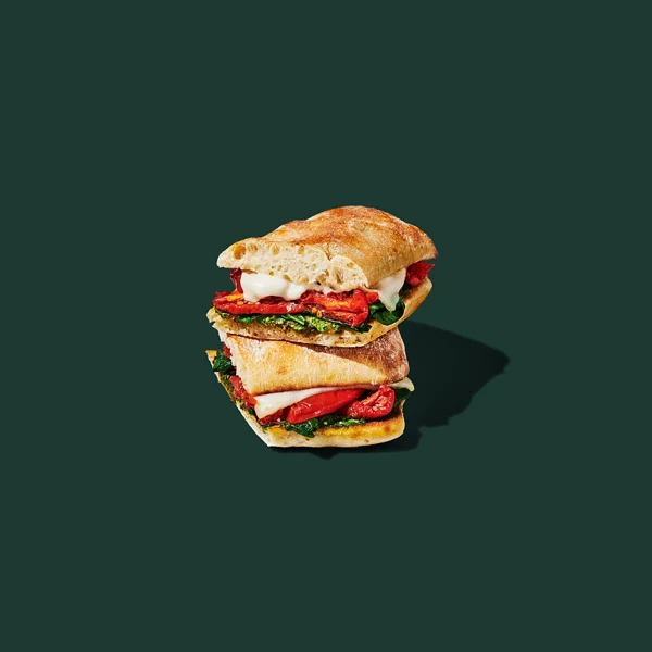 Tomato & Mozzarella on Focaccia