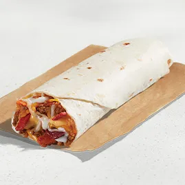 Cheesy Double Beef Burrito