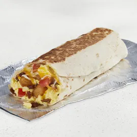 Grande Toasted Breakfast Burrito - Bacon