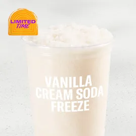 Orange Vanilla Cream Soda Freeze (16 oz)