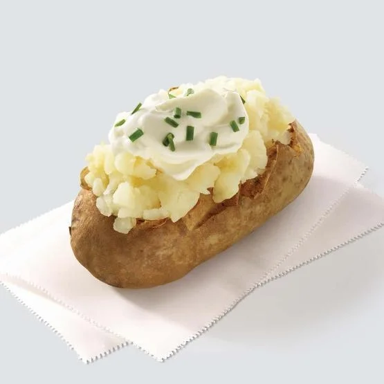Sour Cream & Chives Baked Potato